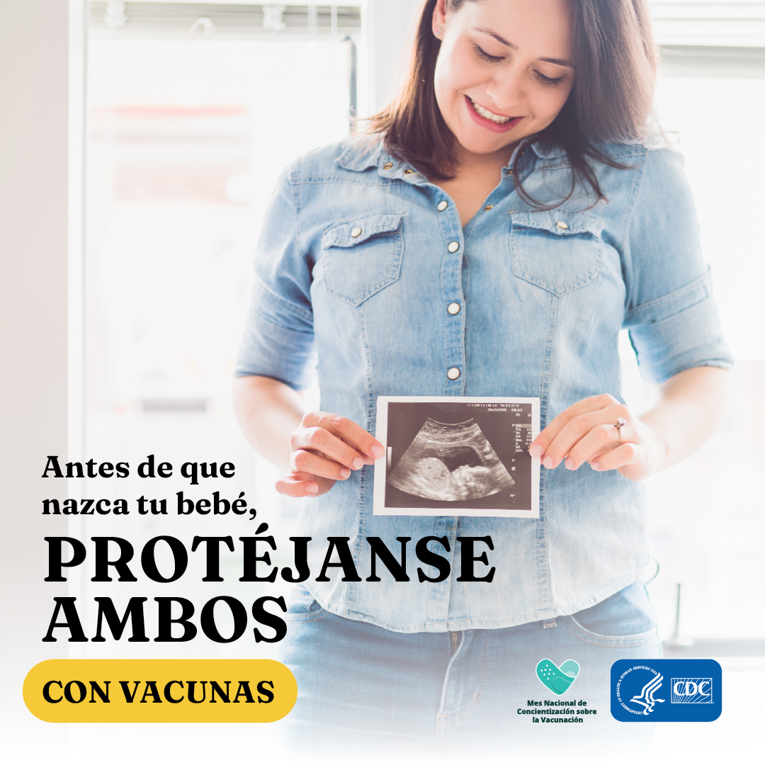CDC NIAM Pregnant Spanish