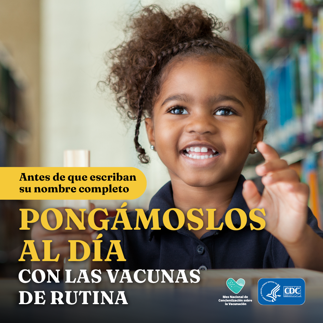 CDC NIAM Toddlers Spanish