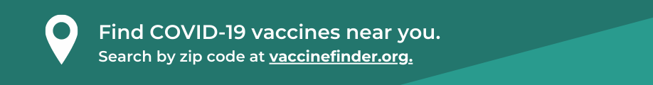 VaccineFinder.org banner